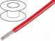 Vodič  EcoWire  lanko  Cu  18AWG  červená  MPPE  600V  305m