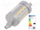LED lampa  biela neutrálna  R7S  230VAC  1000lm  P  7,5W  4000K