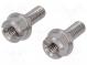 Skrutka s hlavou so závitom  Sada  2x skrutka  90,2mm