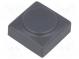 Hmatník  obdĺžnikový  šedá  polyamid  15,5x15,5mm