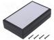 Kryt  univerzálny  X  85mm  Y  145mm  Z  37mm  TENCLOS  ABS  čierna