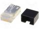Zástrčka  RJ45  PIN  8  tienené  Usporiad.kol  8p8c  na kábel