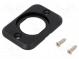 Car lighter socket housing  black