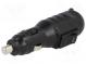 Vidlica autozapaľovača  8A  Nap.napätie  7÷12VDC  12V/1x8A