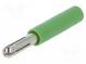 Adaptér  banánik 4mm  banán 4mm zásuvka,banánová zástrčka 4 mm