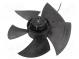 Ventilátor  AC  axiálny  230VAC  Ø352x105mm  3305m3/h  guličkové