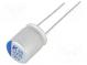 Kondenzátor  polymérový  1000uF  16VDC  ESR  13mΩ  A750  THT  ±20%