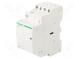 SCHNEIDER A9C40425 Stýkač  4-pólový inštalačný  25A  230÷240VAC  NO x4  IP20  ICT