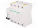 SCHNEIDER A9Z14480 Istič RCD  Imen  80A  Irozd  300mA  Póly  4  400VAC  DIN  IP20  iID