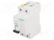 Istič RCD  Imen  16A  Irozd  10mA  Póly  2  400VAC  DIN  IP20  1÷25mm2