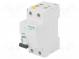 Istič RCD  Imen  63A  Irozd  30mA  Póly  2  400VAC  DIN  IP20  1÷25mm2