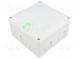 Kryt  prepojovacia skrinka  X 140mm  Y 140mm  Z 79mm  polystyrén