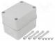 Kryt  univerzálny  X 80mm  Y 110mm  Z 85mm  PICCOLO  ABS  šedá  IK07