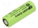 Aku  Ni-MH  2/3AAA  1,2V  400mAh  Ø10,2x29,3mm  40mA