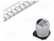 Kondenzátor  elektrolytický  SMD  220uF  63VDC  Ø12,5x13,5mm