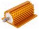 Rezistor  drôtový  s chladičom  115Ω  250W  ±1%  114x77x54,5mm