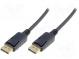 Kábel  DisplayPort 1.1a  DisplayPort vidlica,z oboch strán  5m