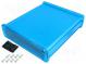Kryt  univerzálny  X 146,6mm  Y 169mm  Z 41,6mm  modrá  UL94V-0