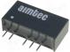 Prevodník  DC/DC  1W  Uvst 4,5÷5,5V  Uvýst 15VDC  Uvýst2 -15VDC