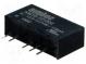 Prevodník  DC/DC  1W  Uvst 10,8÷13,2V  Uvýst 12VDC  Uvýst2 -12VDC