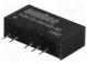 Prevodník  DC/DC  1W  Uvst 21,6÷26,4V  Uvýst 15VDC  Uvýst2 -15VDC