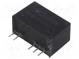 Prevodník  DC/DC  1W  Uvst 4,5÷5,5V  Uvýst 15VDC  Uvýst2 -15VDC