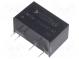 Prevodník  DC/DC  1W  Uvst 10,8÷13,2V  12VDC  Ivýst 84mA  SIP7