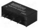 Prevodník  DC/DC  1W  Uvst 4,5÷5,5V  3,3VDC  Ivýst 300mA  SIP7