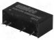 Prevodník  DC/DC  1W  Uvst 4,5÷5,5V  5VDC  Ivýst 200mA  SIP7  2,7g