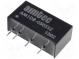 Prevodník  DC/DC  1W  Uvst 4,5÷5,5V  5VDC  Ivýst 200mA
