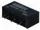 Prevodník  DC/DC  1W  Uvst 10,8÷13,2V  12VDC  Ivýst 84mA  SIP7