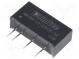 Prevodník  DC/DC  1W  Uvst 22,8÷25,2V  12VDC  Ivýst 83mA  SIP7