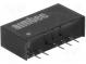 Prevodník  DC/DC  1W  Uvst 4,5÷5,5V  Uvýst 5VDC  Uvýst2 -5VDC