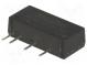 Prevodník  DC/DC  1W  Uvst 4,5÷5,5V  15VDC  Ivýst 67mA  SIP7  2,2g