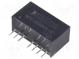 Prevodník  DC/DC  1W  Uvst 4,5÷9V  Uvýst 5VDC  Uvýst2 -5VDC  SIP8
