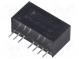 Prevodník  DC/DC  1W  Uvst 4,5÷9V  Uvýst 12VDC  Uvýst2 -12VDC