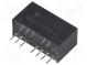 Prevodník  DC/DC  1W  Uvst 4,5÷9V  12VDC  Ivýst 83mA  SIP8  4,9g
