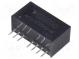 Prevodník  DC/DC  1W  Uvst 9÷18V  12VDC  Ivýst 83mA  SIP8  4,9g