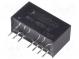 Prevodník  DC/DC  1W  Uvst 36÷75V  Uvýst 5VDC  Uvýst2 -5VDC  SIP8
