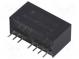 Prevodník  DC/DC  1W  Uvst 36÷75V  Uvýst 5VDC  Uvýst2 -5VDC  SIP8