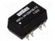 Prevodník  DC/DC  1W  Uvst 21,6÷26,4V  Uvýst 12VDC  Uvýst2 -12VDC