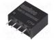 Prevodník  DC/DC  1W  Uvst 4,5÷5,5V  24VDC  Ivýst 50mA  SIP4  1,8g