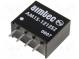 Prevodník  DC/DC  1W  Uvst 10,8÷13,2V  12VDC  Ivýst 83mA  SIP4