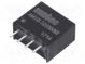 Prevodník  DC/DC  1W  Uvst 10,8÷13,2V  12VDC  Ivýst 83mA  SIP4