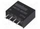 Prevodník  DC/DC  1W  Uvst 21,6÷26,4V  12VDC  Ivýst 83mA  SIP4