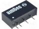 Prevodník  DC/DC  2W  Uvst 10,8÷13,2V  15VDC  Ivýst 134mA