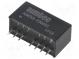 Prevodník  DC/DC  2W  Uvst 9÷18V  5VDC  Ivýst 400mA  SIP8  3,96g