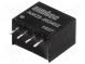 Prevodník  DC/DC  2W  Uvst 4,5÷5,5V  24VDC  Ivýst 80mA  SIP4  1,8g