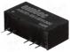Prevodník  DC/DC  3W  Uvst 4,5÷5,5V  Uvýst 12VDC  Uvýst2 -12VDC
