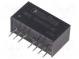Prevodník  DC/DC  3W  Uvst 4,5÷9V  9VDC  Ivýst 278mA  SIP8  4,9g